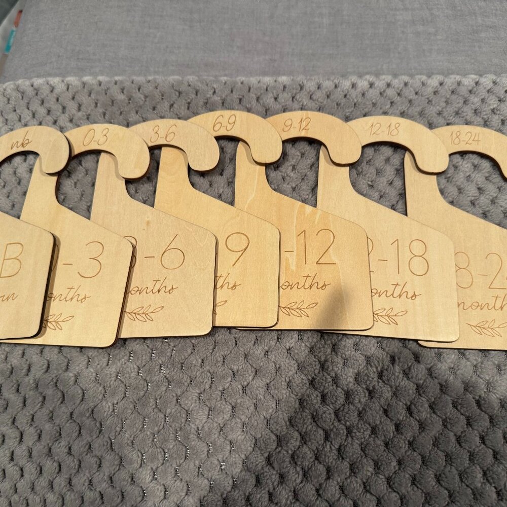 Baby Clothes Hanger Separators